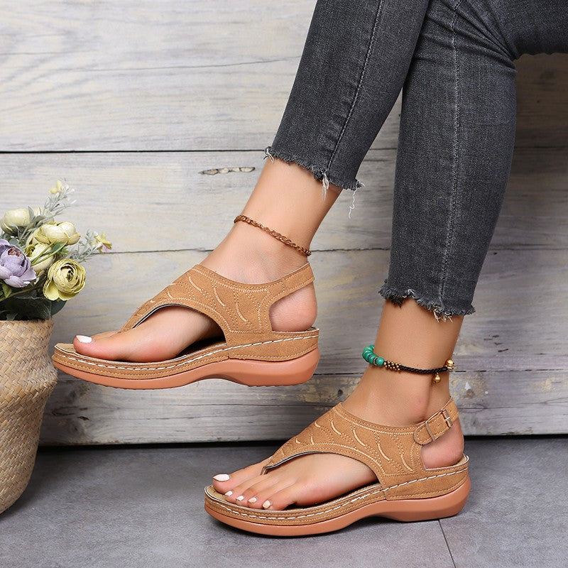 Classic Orthopedic Sandals with Timeless Style