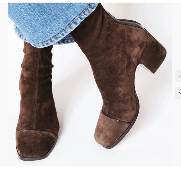 Chic Orthopedic Boots with Unique Design