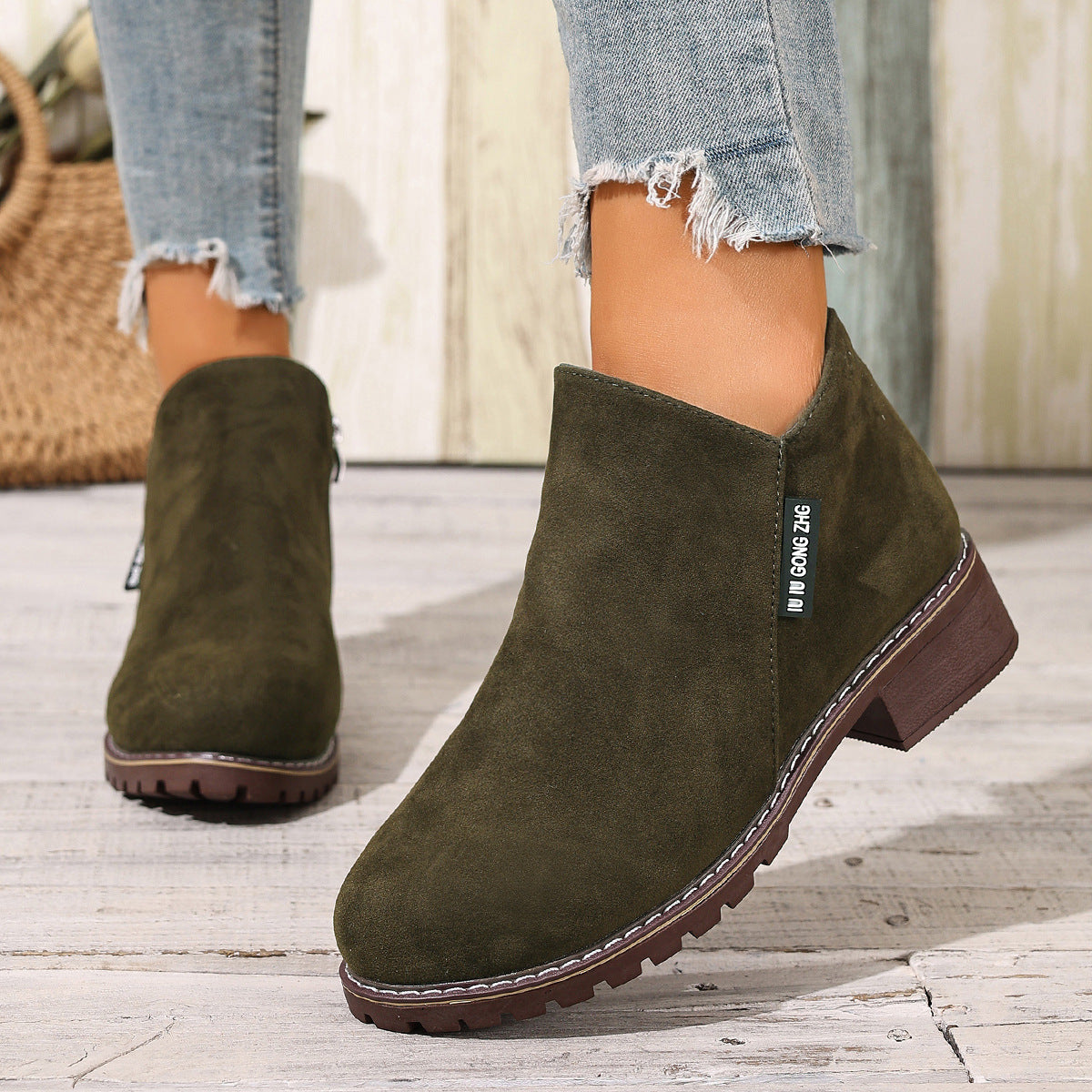Vintage Inspired Orthopedic Boots