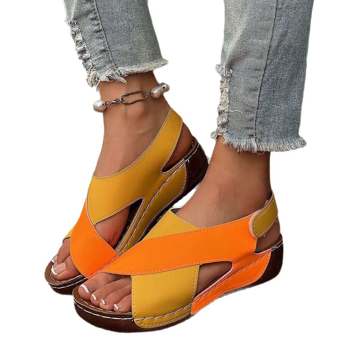 Vintage Inspired Orthopedic Sandals