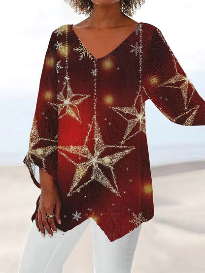 LM | Simple and stylish winter blouse