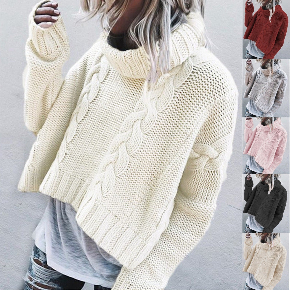 Gracefully Designed Pullover