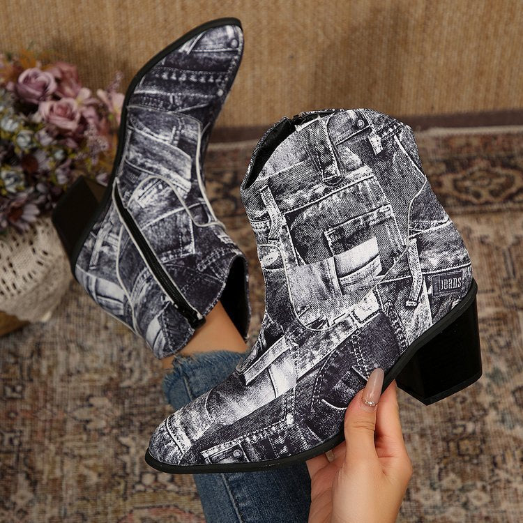 Chic Orthopedic Boots with Unique Design
