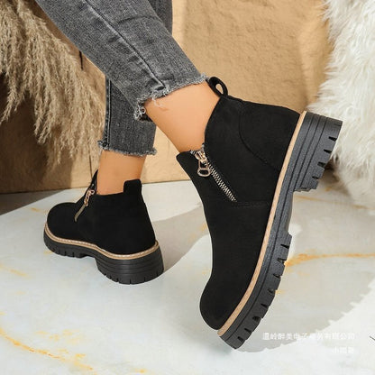 Chic Orthopedic Boots with Unique Design