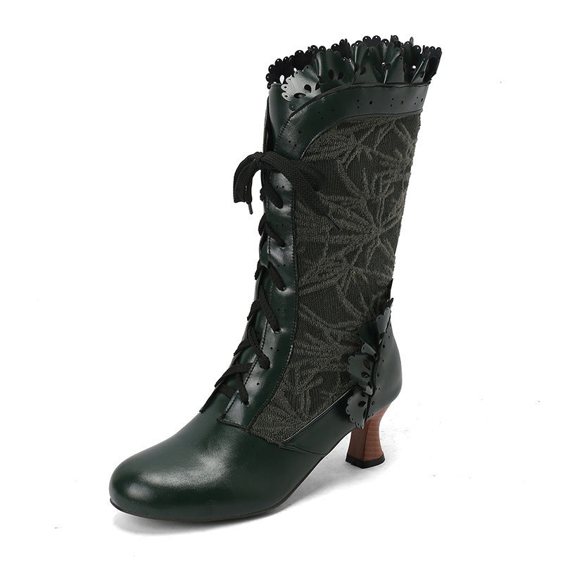 Vintage Inspired Orthopedic Boots