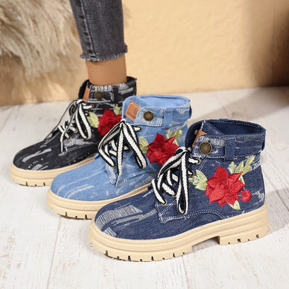 Chic Orthopedic Boots with Unique Design