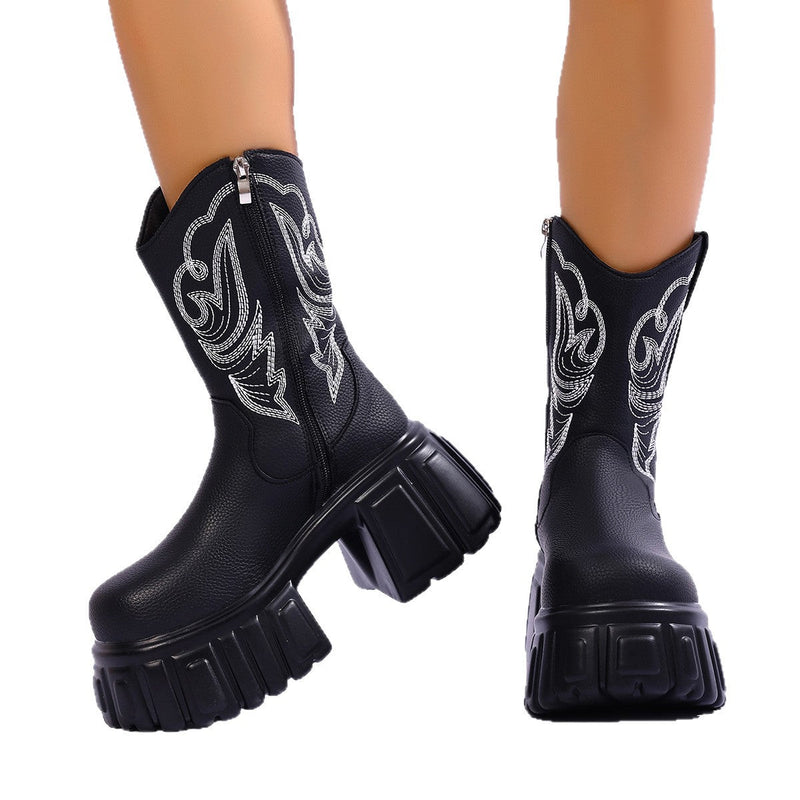 Chic Orthopedic Boots with Unique Design