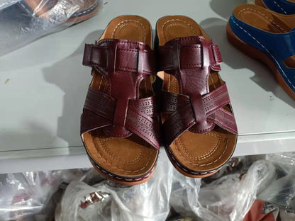 Classic Orthopedic Sandals with Timeless Style