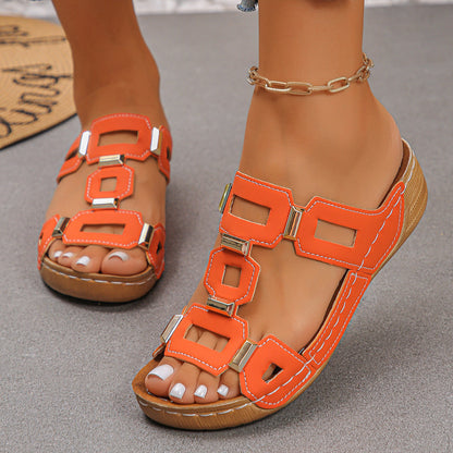 Classic Orthopedic Sandals with Timeless Style