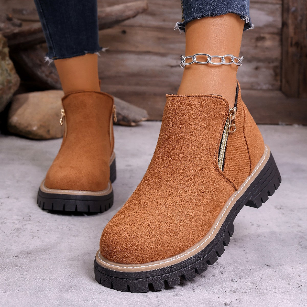 Vintage Inspired Orthopedic Boots