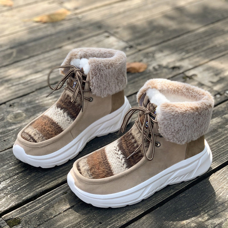 Chic Orthopedic Boots with Unique Design