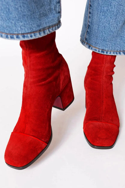 Chic Orthopedic Boots with Unique Design