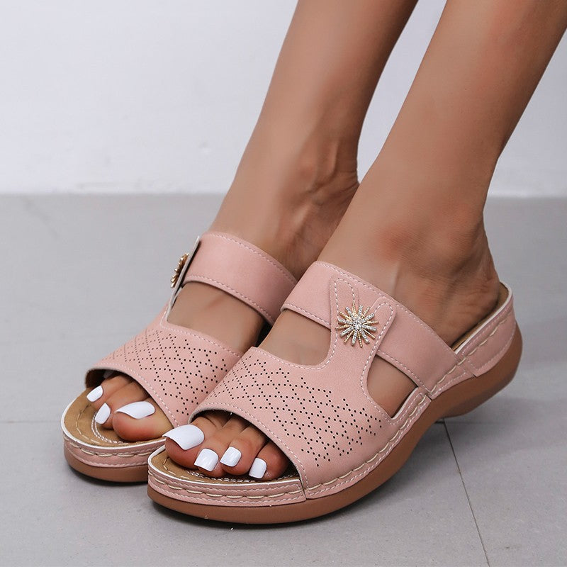 Vintage Inspired Orthopedic Sandals