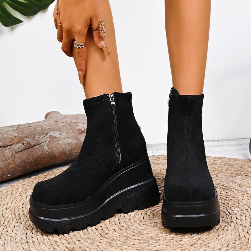 Classic Orthopedic Boots with Timeless Style