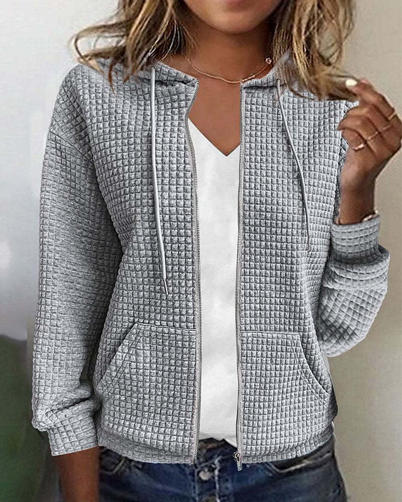 LM | Structured jacket with zipper