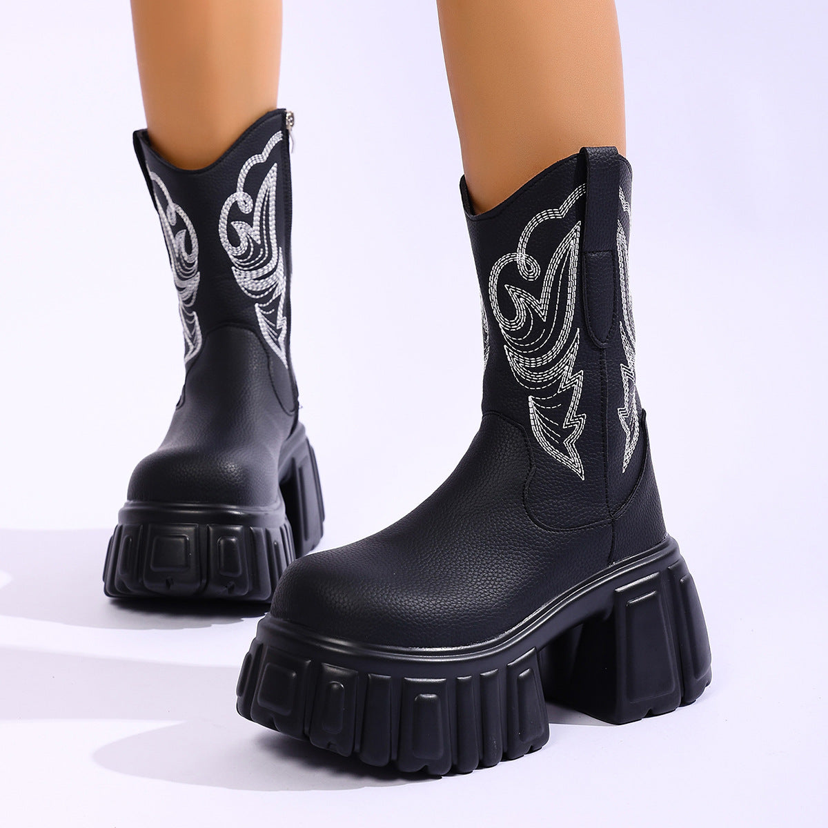 Chic Orthopedic Boots with Unique Design