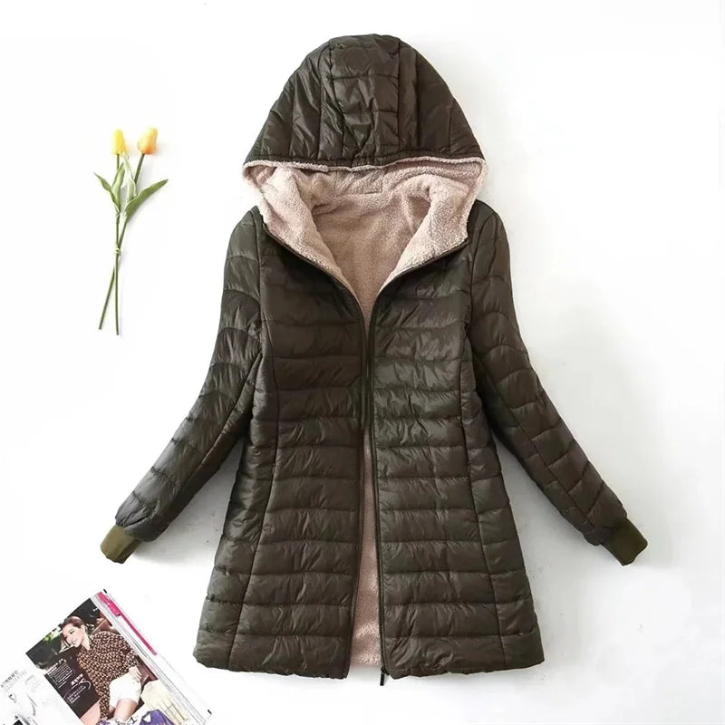 LM | Loose hooded jacket