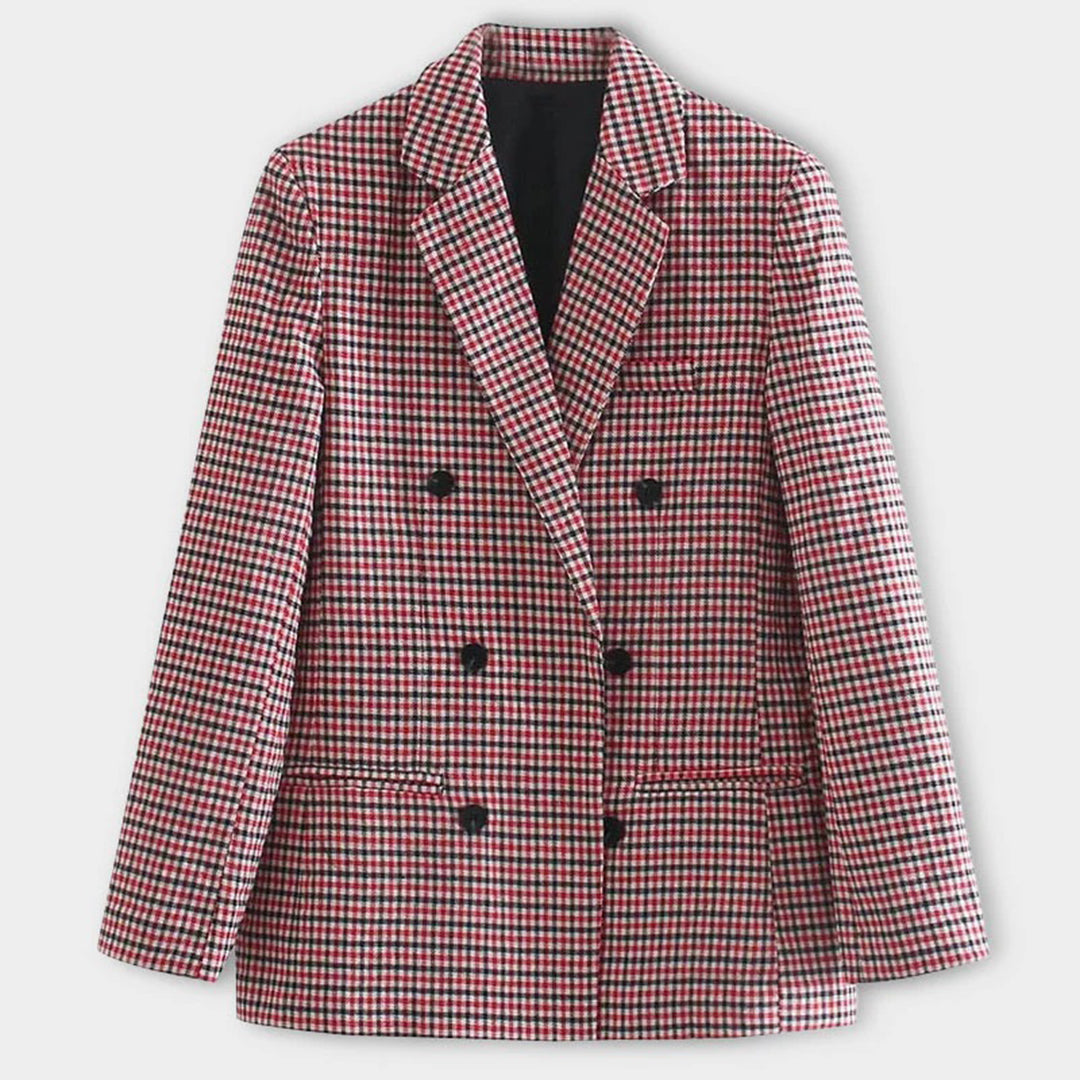 LM | Blazer with double button placket