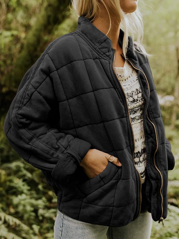 LM | Cozy chic quilted jacket