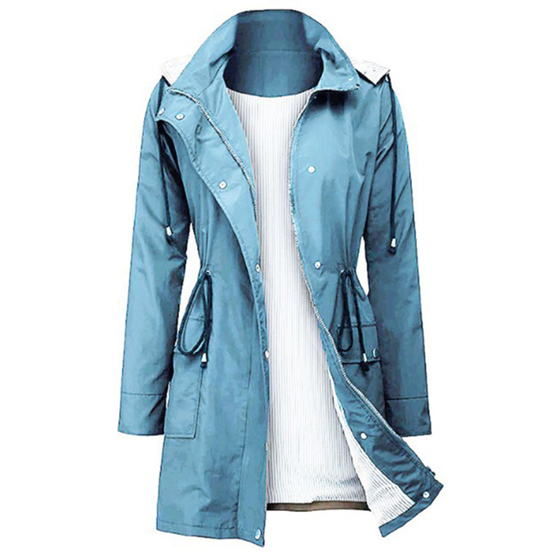 LM | Waterproof jacket with hood and buttons