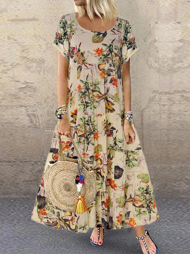 LM | Modern and fashionable summer dress