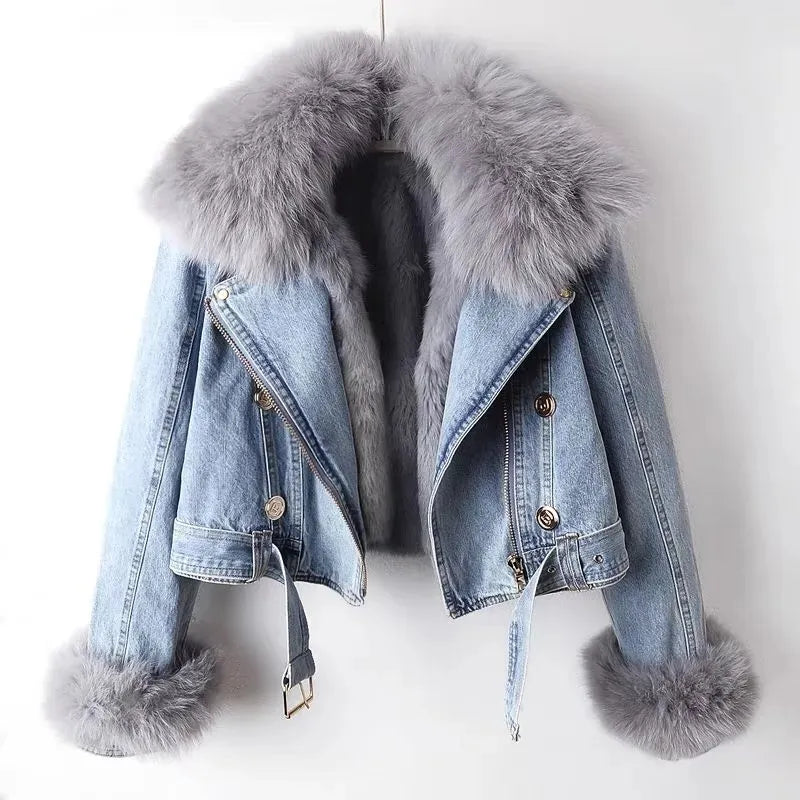 LM | Frosted Denim Jacket