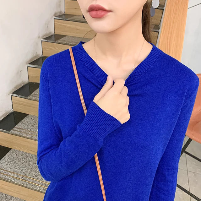LM | Knitted sweater for women