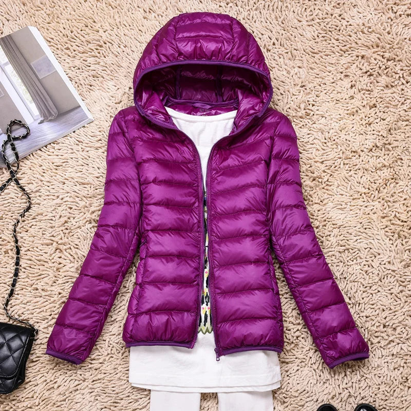 Lila Kapuze