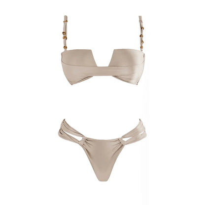 Sophisticated Bathing Suit With a Clean Classic Look