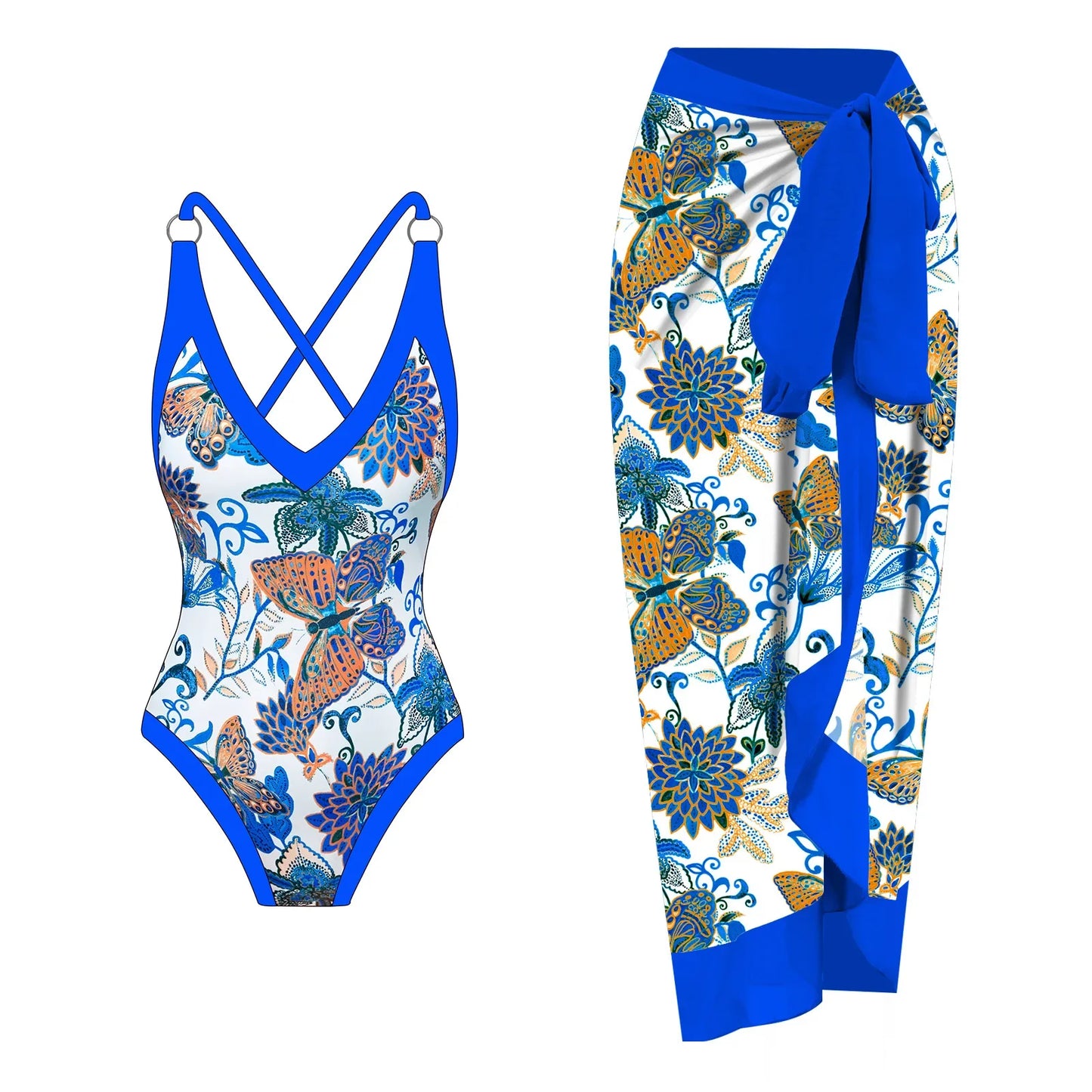 Classic Designed Bathing Suit in a Timeless Cut
