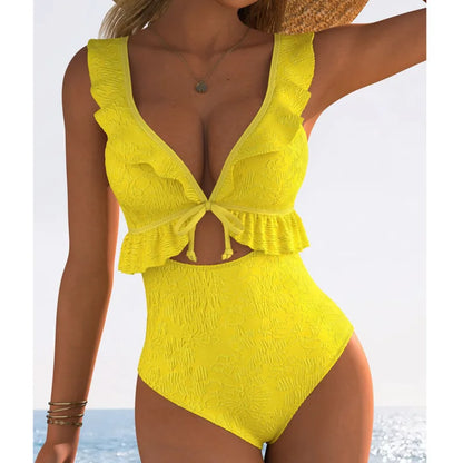 Inspired Bathing Suit With a Contemporary Edge