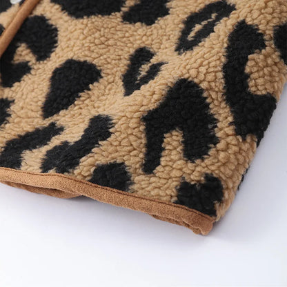 LM | Leopard winter jacket