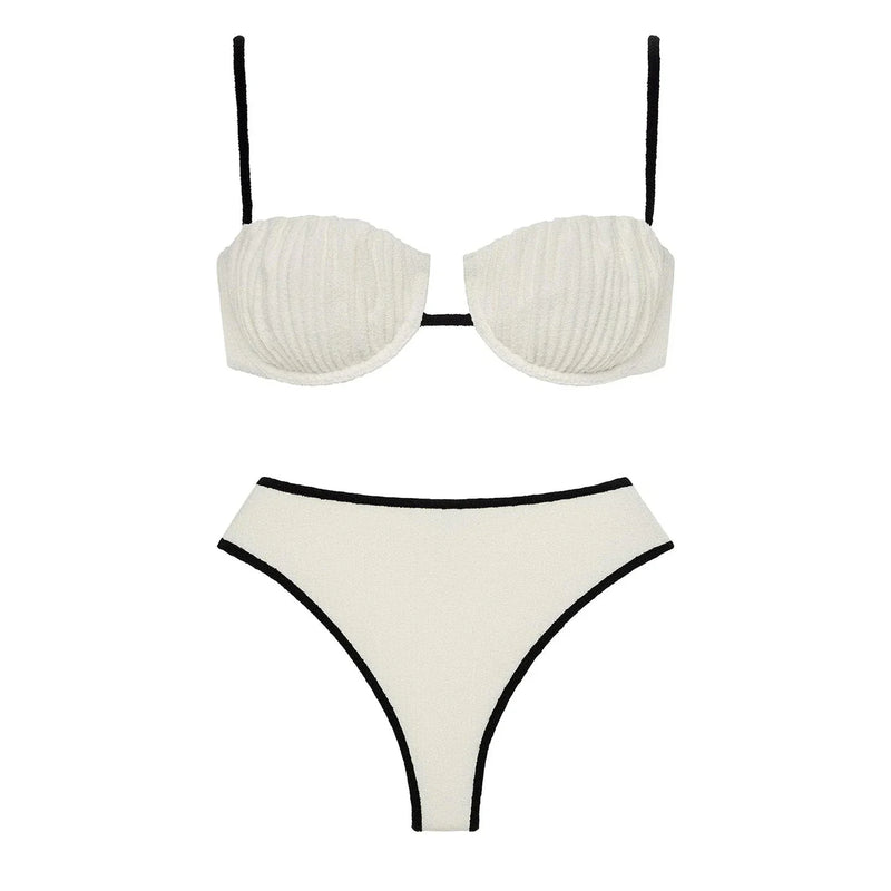 Finely Styled Bathing Suit With a Classic Look