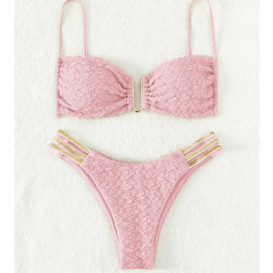 Sophisticated Bathing Suit With a Clean Classic Look