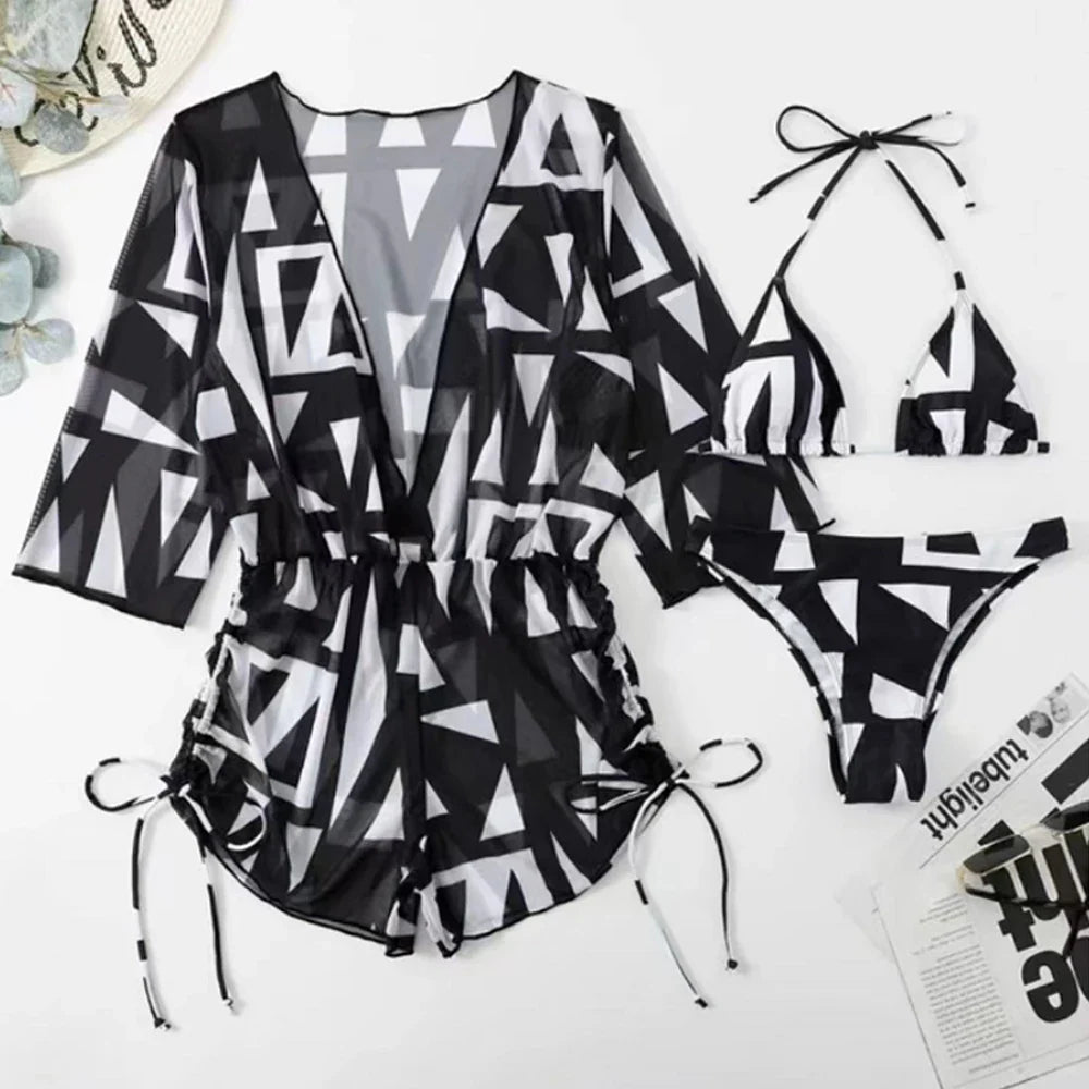 Sophisticated Bathing Suit With a Clean Classic Look