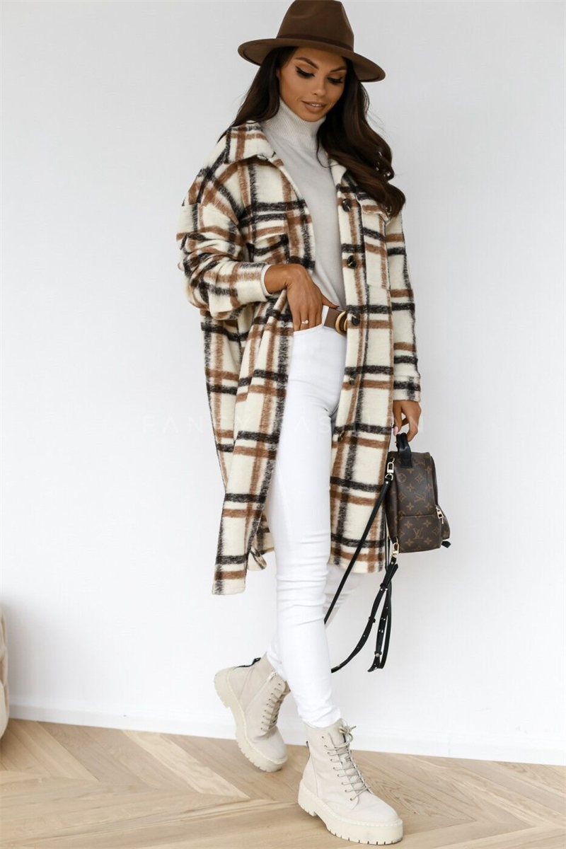 LM | Stylish plaid jacket