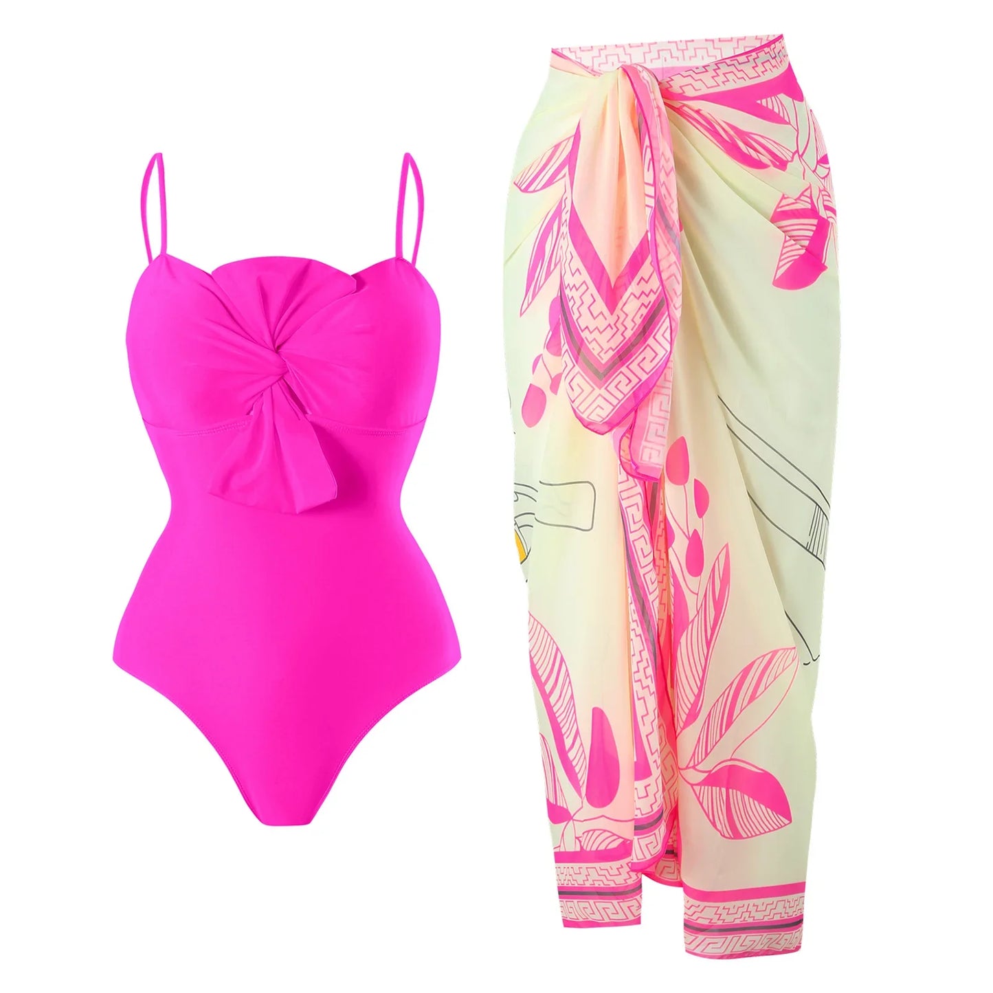 Beautifully Finished Bathing Suit in a Timeless Design