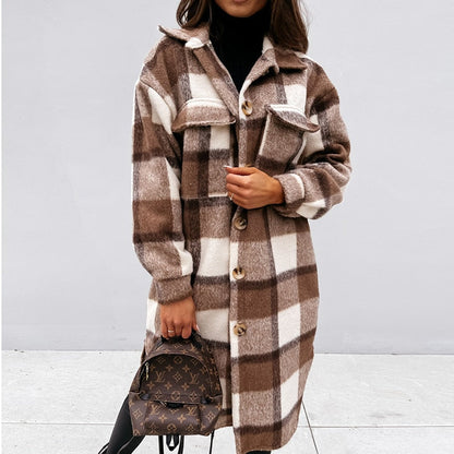 LM | Stylish plaid jacket