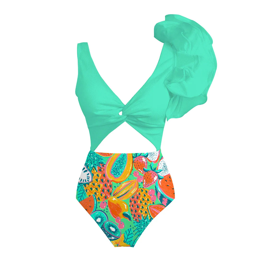 Sophisticated Bathing Suit With a Clean Classic Look
