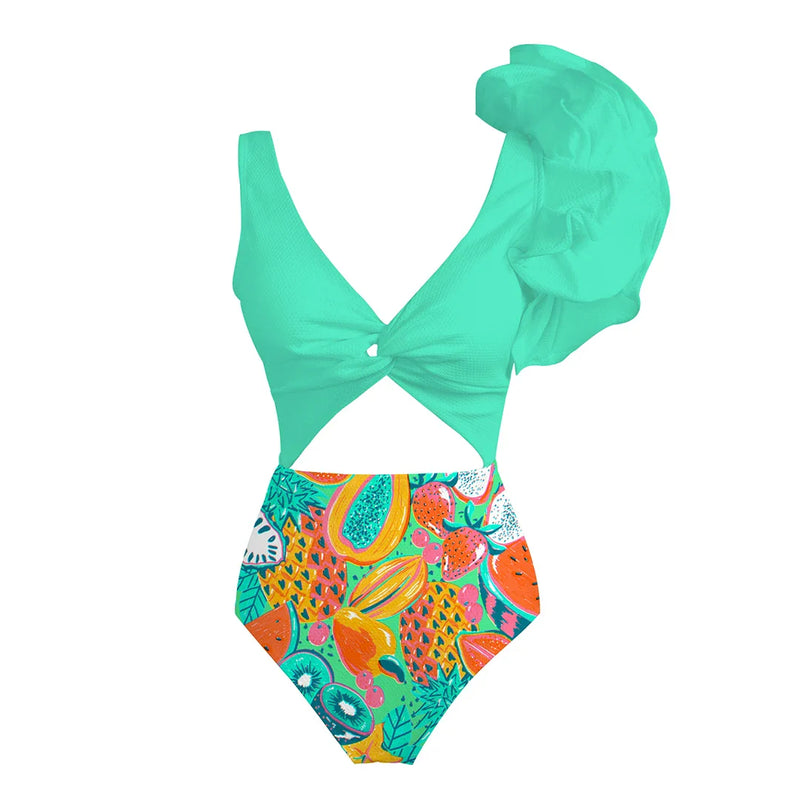 Sophisticated Bathing Suit With a Clean Classic Look