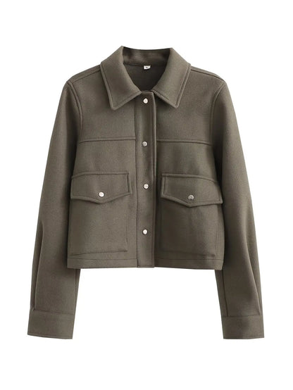 LM | Chic jacket with pockets for women