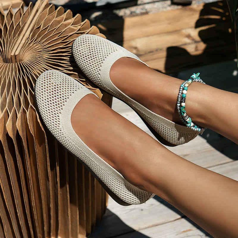 Sleek and Supportive Orthopedic Flats