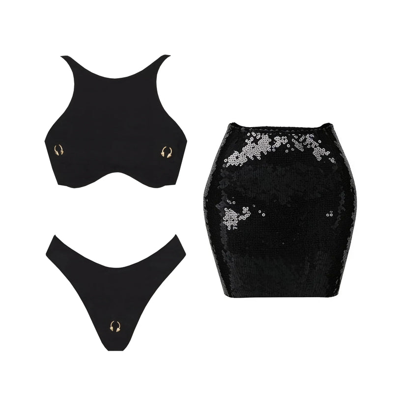 Thoughtfully Designed Bikini in a Timeless Style