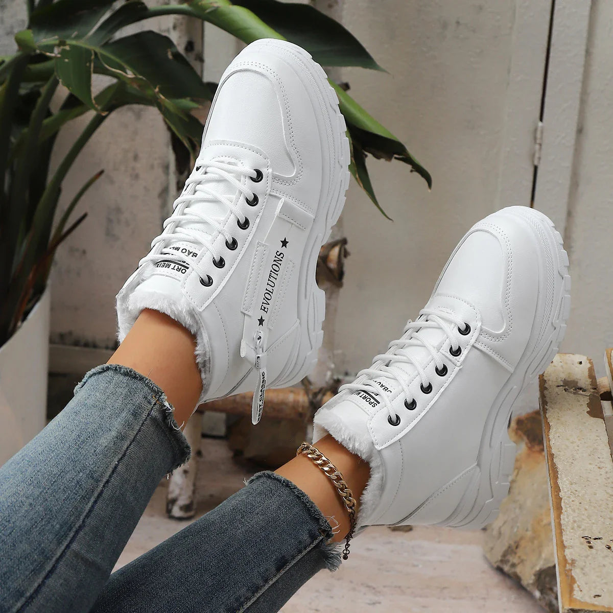 Sleek and Supportive Orthopedic Sneakers