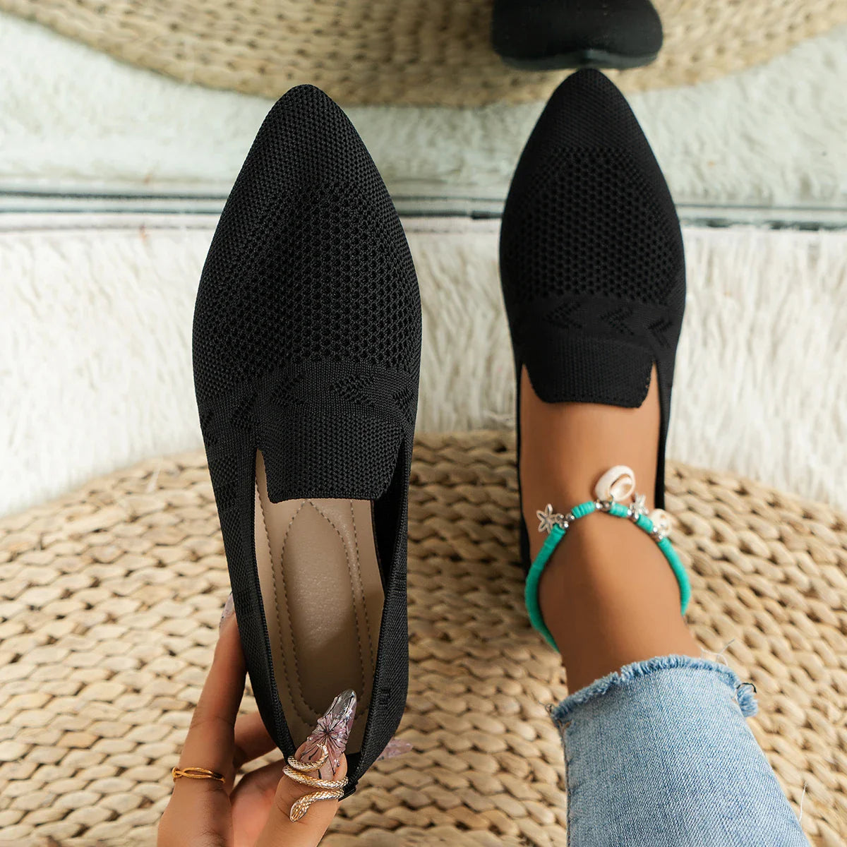 Tailored and Comfortable Orthopedic Flats
