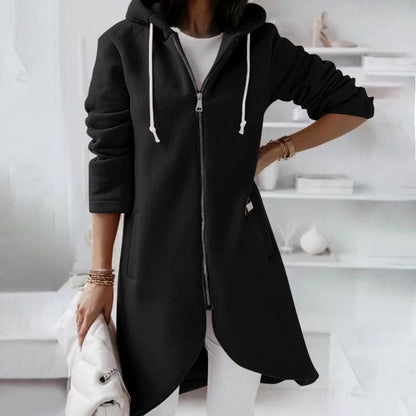 LM | Mid-length jacket with hood