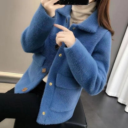 LM | IqraJacket I Fur jacket for women