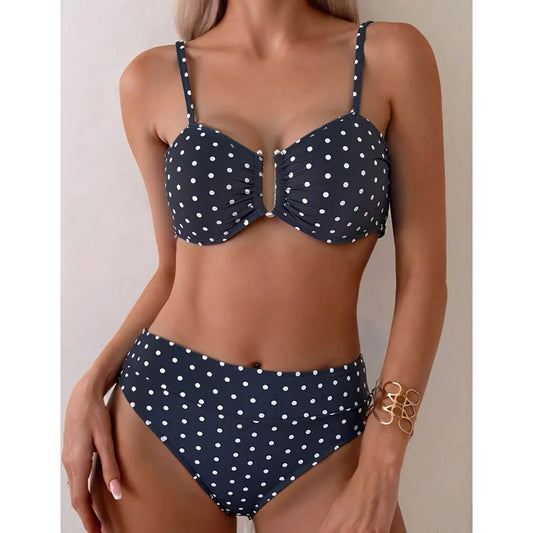 Sophisticated Bathing Suit With a Clean Classic Look