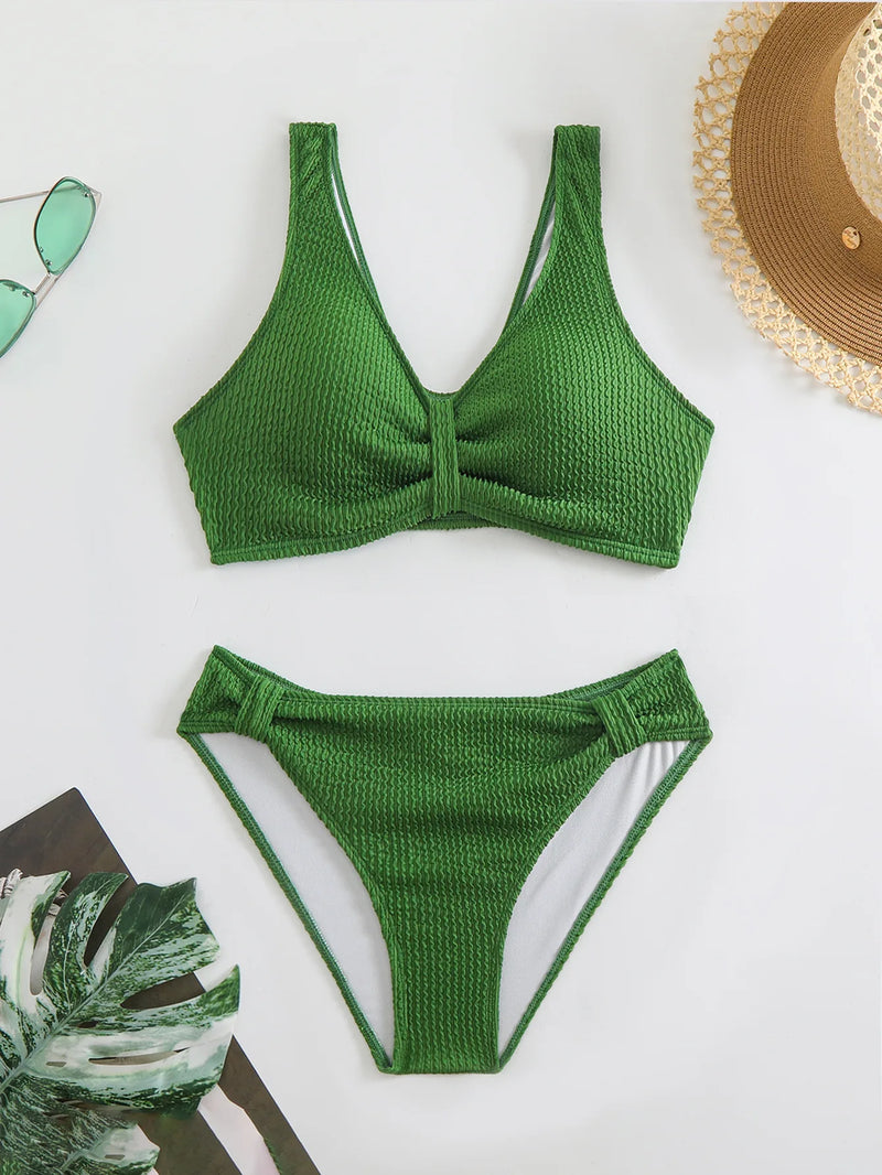 Inspired Bathing Suit With a Contemporary Edge