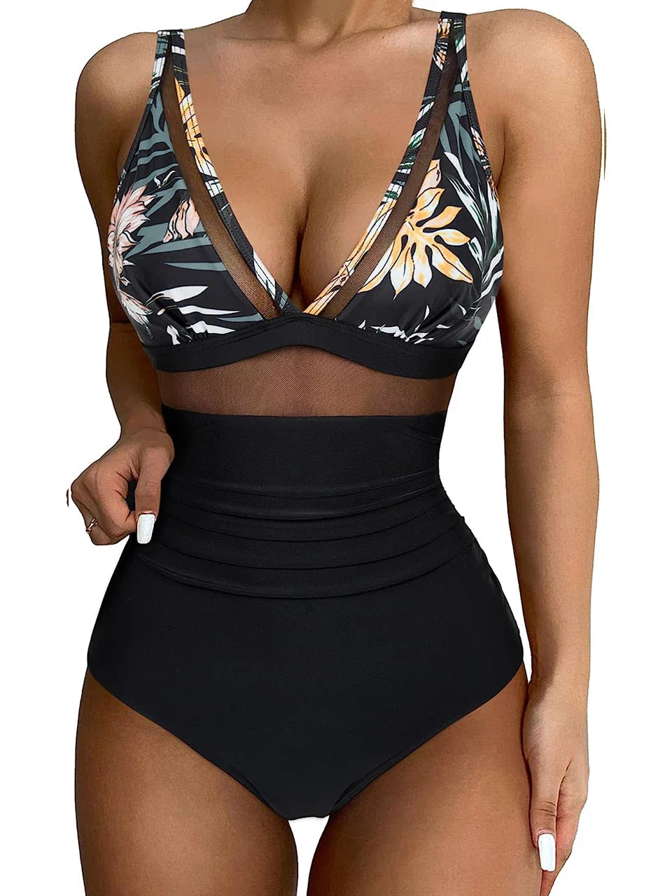 Inspired Bathing Suit With a Contemporary Edge